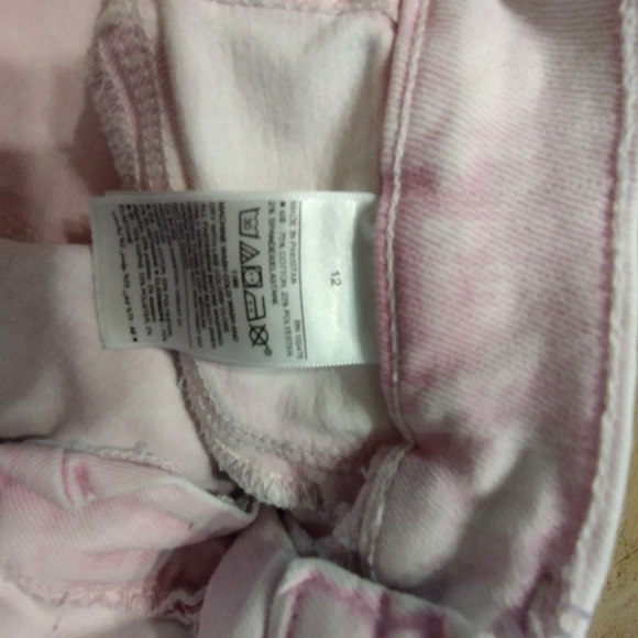 2/$10 Great condition! Old Navy Ballerina Pink Washed high-rise jeggings Size 12 - Picture 5 of 7